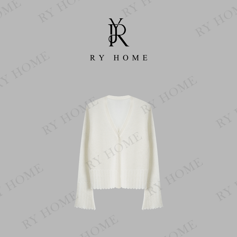 【容雨RYHOME】亚麻＋羊毛毛针织衫