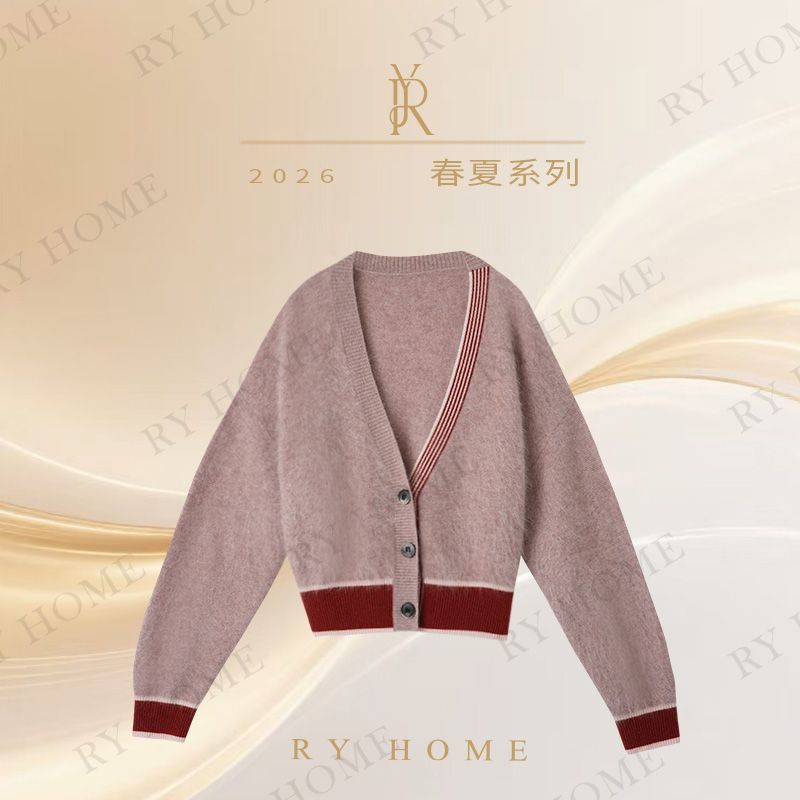 【容雨RYHOME】隅织100羊绒衫