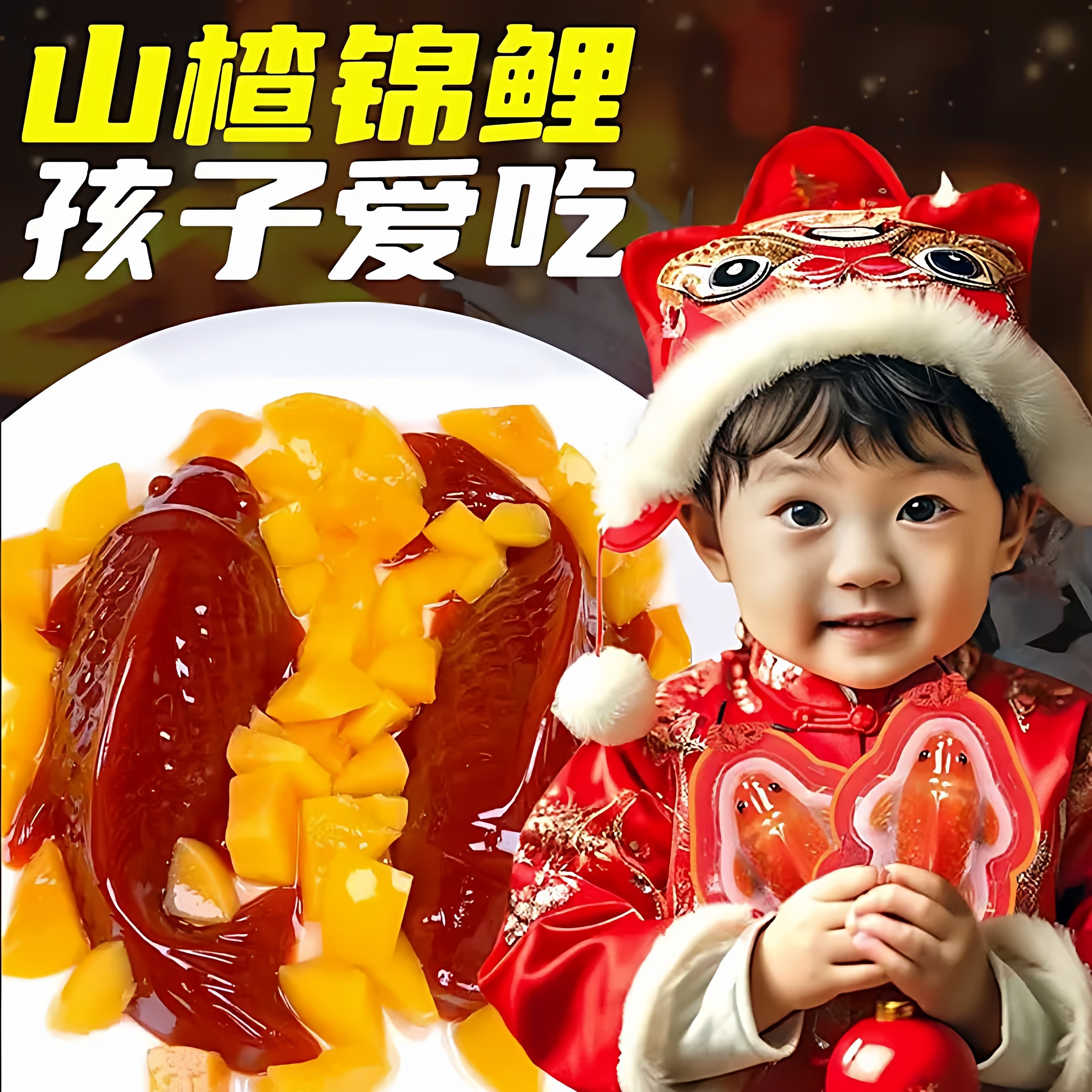 锦鲤山楂鱼儿童无添加官方旗舰店八方来财山楂鱼年年有余开胃消食,零食/坚果/特产,山楂类制品,淘宝优惠券,粉丝福利购,淘宝优惠卷