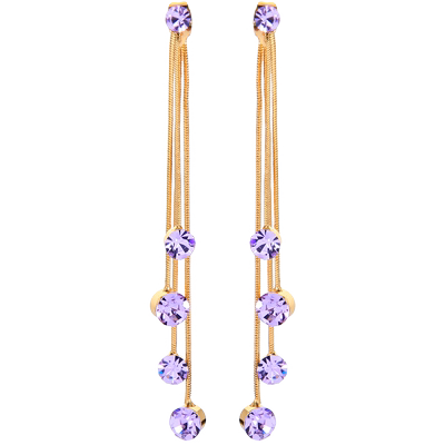 kissme流苏古风仙气森系小众耳挂