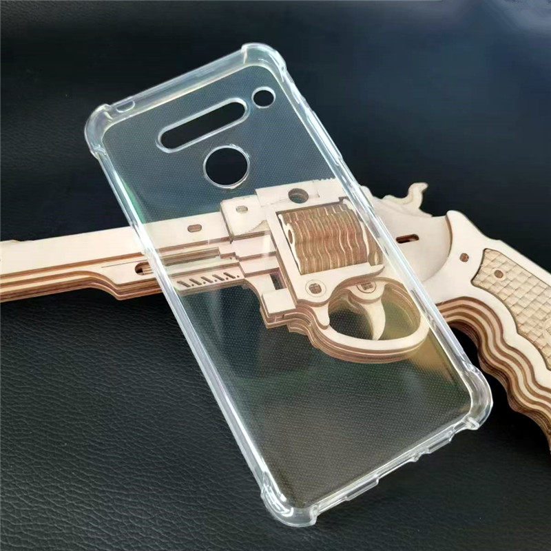 加厚气囊壳LG G8ThinQ三摄版韩版手机壳软硅胶全包边防摔G8双摄像头美版 手机套透明保护套