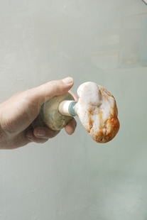 天然石头小拉手玻璃门把手实木大门把手小号一对装艺术创意设计品