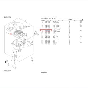 DL650XT 日本铃木原厂配件 空滤 机滤 前后刹车皮 轮毂辐条 帽盖