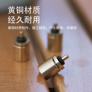 露营适用连接丁烷气体迷你转换器户外气炉头卡式扁气罐互充气阀