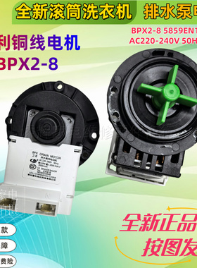 适用LG滚筒洗衣机WD-T14415D排水泵5859EN1004B抽水电机BPX2-8/2L