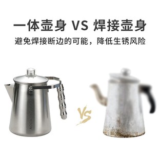 优选摩卡壶SW 咖啡壶免滤纸户外滤压. 7m美式 咖啡萃取大容量渗滤式