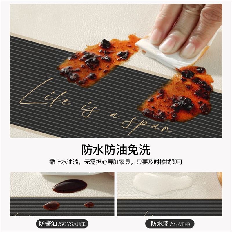 优选柜桌垫现代轻奢酒柜玄t关柜防水桌布电视柜垫鞋柜台面保护垫.