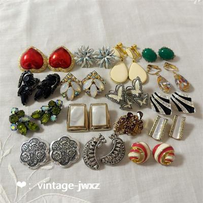 vintage中古首饰打标Coro PAT REGENCY西德复古质感耳夹