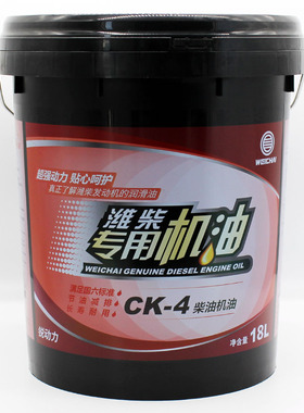 潍柴扬柴锐动力国六专用机油CK-4/15W-40/轻卡发动机原厂正品18升