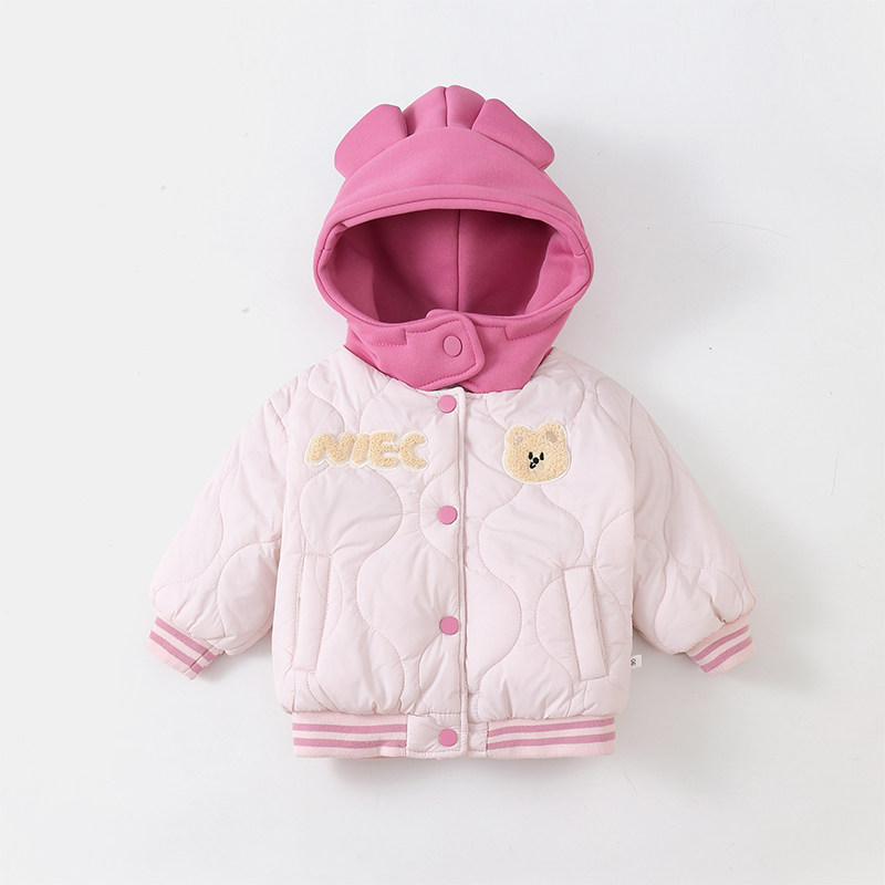 2026新款儿童宝宝加厚外套秋冬男童女童保暖锁温连帽加绒棉服上衣,童装/婴儿装/亲子装,棉袄/棉服,淘宝优惠券,粉丝福利购,淘宝优惠卷