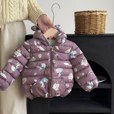 2025可爱婴儿秋冬新款儿童羽绒棉