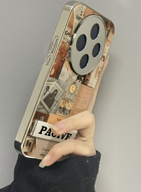 适用于vivox200promini手机壳羊皮文艺复古高级感vivix60/70/80外硅胶全包防摔y200i新款女vivox90/x100s套软