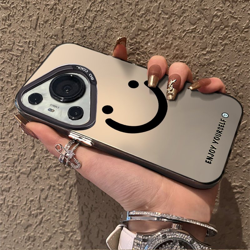 适用于华为pura70pro十手机壳高级感大笑脸高级感P60art硅胶全包防摔P50E新款男女p40/p60pro硬p70ULTRA套