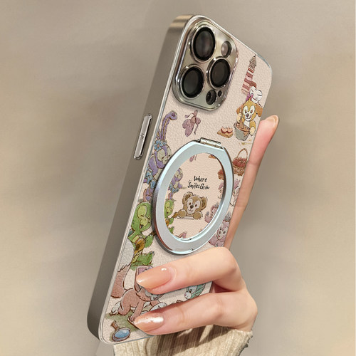 适用于苹果17promax手机壳带挂绳星黛露熊iphone14/16pro套硅胶xs全包防摔斜跨15ultra套网红11新款xr女13PRO