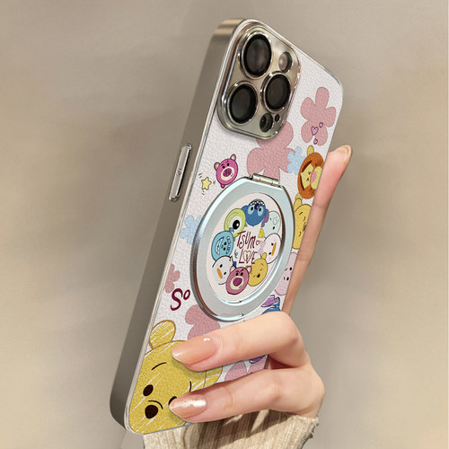 适用于OPPOReno14Pro手机壳维尼磁吸新款带挂绳FINDx8s/x7ultra全包x6/5防摔a58硅胶7/8/9女10/11pro十12套13