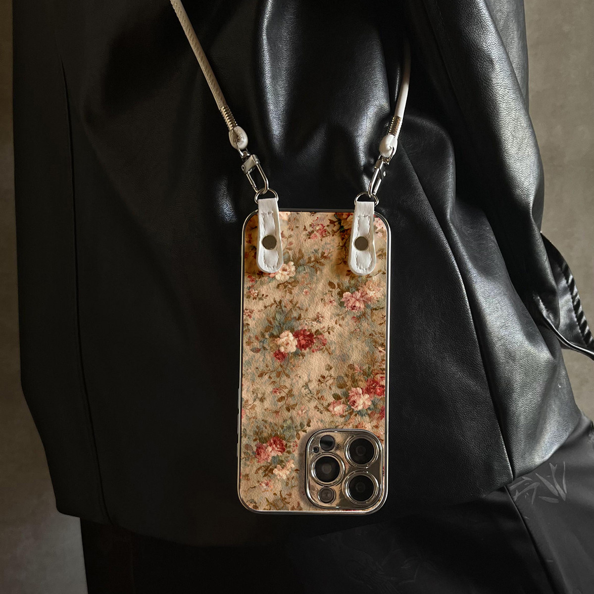 适用于小米17Promax手机壳香花转廊高级感带挂绳红米K80至尊斜跨K60全包防摔新款15ultra女12spro外13/14套,3C数码配件,手机保护套/壳,淘宝优惠券,粉丝福利购,淘宝优惠卷