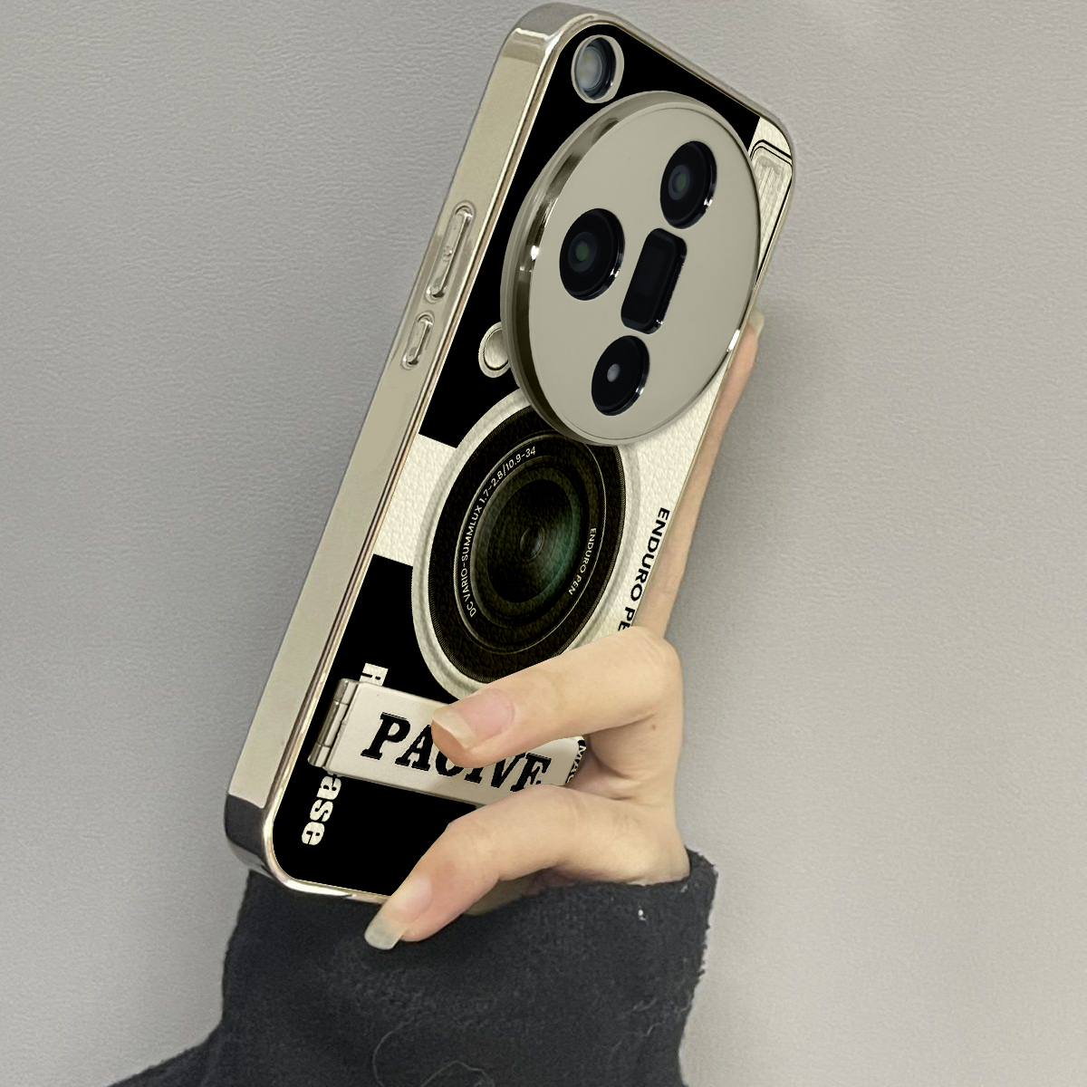 适用于OPPOfindx7ultra手机壳黑色相机高级感findx5pro硅胶全包防摔个性创意oppofindx6pro套新款男女潮牌软