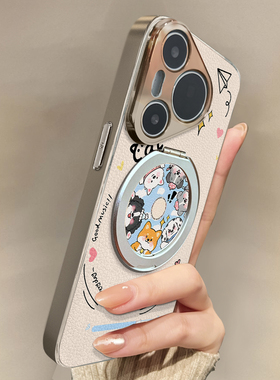 适用于华为Pura70pro手机壳新款磁吸唱片Mate60/70pro十套50/40全包防摔P60/80带挂绳Nova14ultra/13/12外7/9