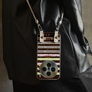 彩虹X100pro 90S 18套X200ULTRA防摔Y300i带挂绳女 80斜跨全包S30promini 适用于vivox300Pro手机壳新款