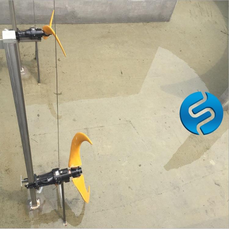 液下潜水推流器厂家 LFP4/4-1800/2-65/P氧化沟潜水推流搅拌器
