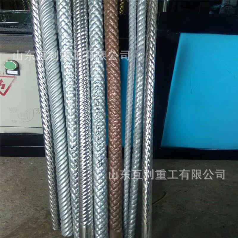 围栏楼梯扶手用异型麻花机 园艺支架麻花扭拧机 金属成型设备