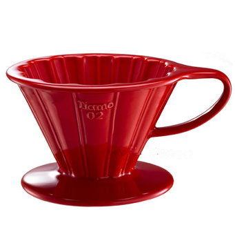 Tiamo陶瓷V02 型滤杯 2-4人份 赠滤纸 量勺 底座 HG5536