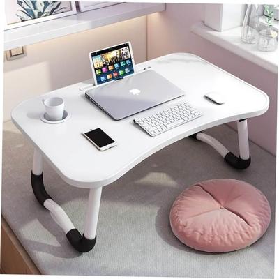 Foldable notebook student dormitory study table bed desk