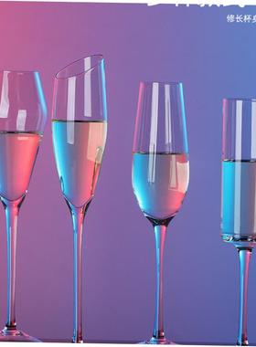 Acrylic plastic red wine glasses of champagne cup wine glass