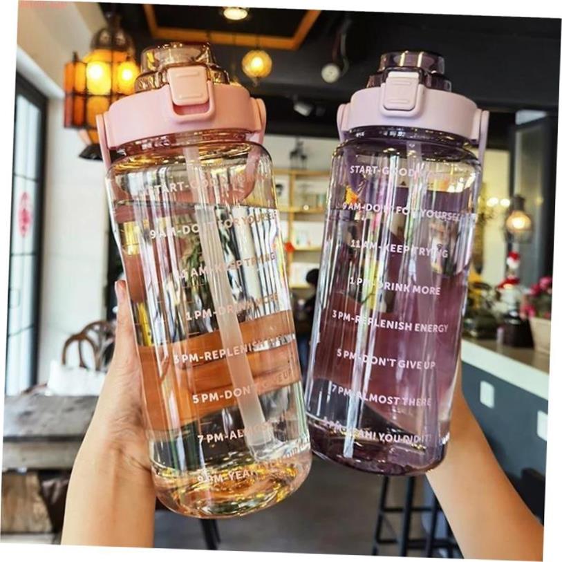 2 Liter Water Bottle Girls large capacity water cup 水杯