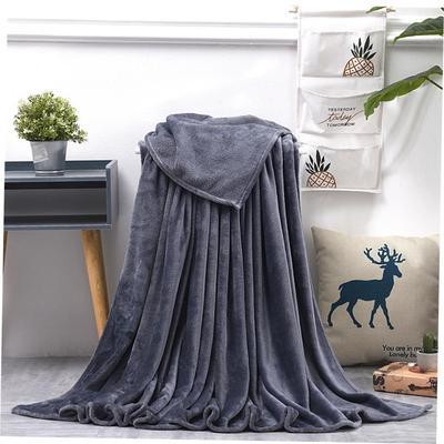 Warm Coral Fleece Blanket Winter Sheet Bedspread Sofa Throw1