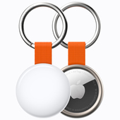 laylion适用airtag2代防丢器铝合金固定环圈不锈钢防丢扣钥匙扣