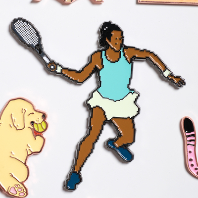 SOX&CO.郑钦文网球图案冰箱贴