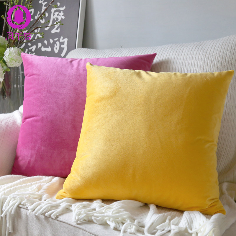 北欧抱枕正方形靠垫沙发靠枕客厅长方形靠背垫天鹅绒抱枕套不含芯|msdalam kategori rumah Fabrik, bantal/bantal - dari Buy2taobao.com untuk memberikan perkhidmatan ejen Taobao profesional membeli
