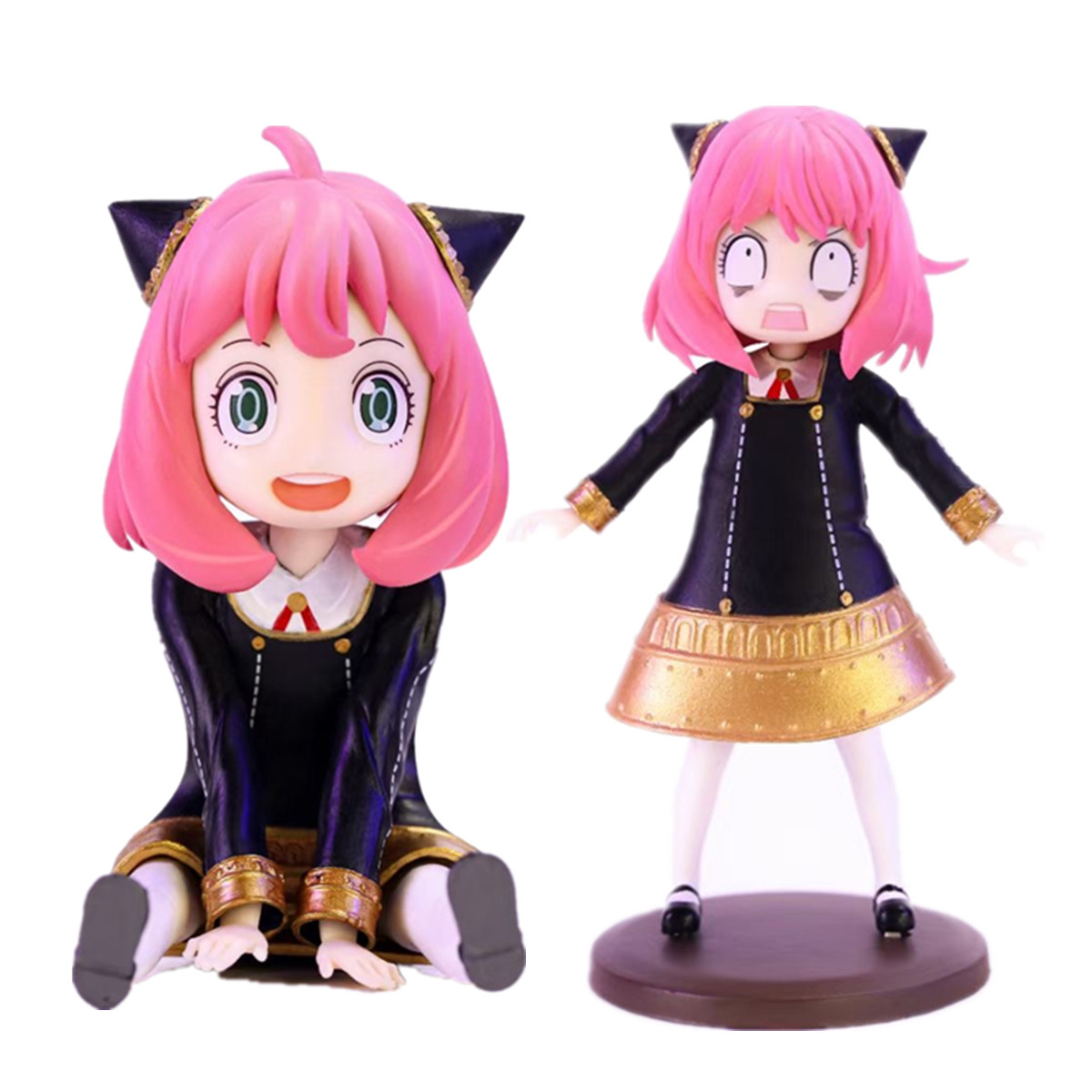 间谍过家家掌中阿尼亚手办动漫可爱二次元女模型玩具车载机箱摆件