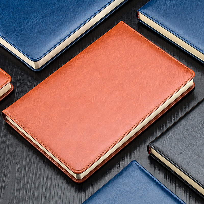 商务高档皮面笔记本文具礼盒套装