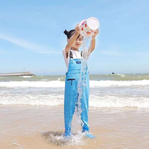 儿童背带玩水下水裤幼儿园