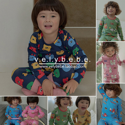 【春秋薄款】cordi-i正品韩国童装儿童家居服宝宝睡衣套装A类面料