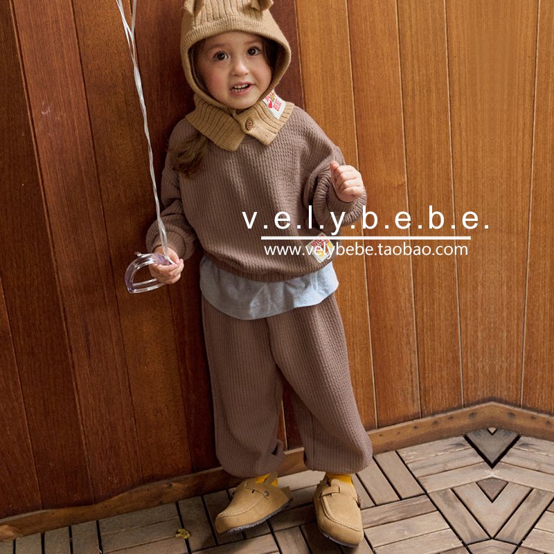 【春秋】rototobebe韩国童装儿童套装幼儿园穿搭宽松简约