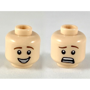 LEGO乐高 玩具总动员 3626pb2383 Woody toy025 人仔 零件 头表情