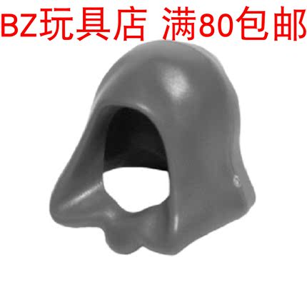 LEGO乐高 幽灵 sh518 30381 (6122266) 深灰 帽子头盔 人仔零件