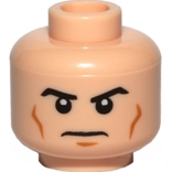 LEGO乐高 星球大战 3626pb0704 暴风兵 sw1157 人仔零件 头表情