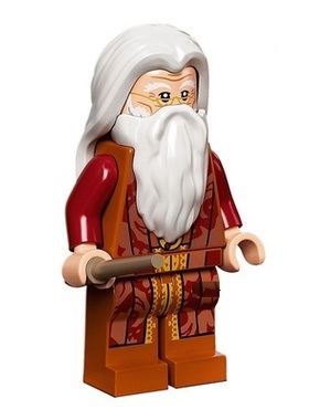 LEGO 乐高哈利波特 邓布利多 hp313 福克斯 69238pb01 人仔 76394