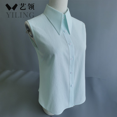 常规职业开衫无袖纯棉