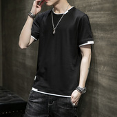 短袖 智快鱼阿仕顿京东品牌汉维男装 官方旗舰店2025夏男士 T恤休闲