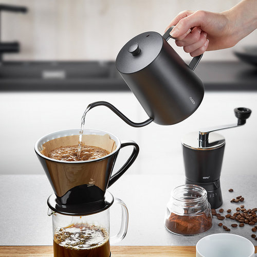 利快德国咖啡壶 GEFU手冲不锈钢Coffee咖啡500ml电磁炉可用