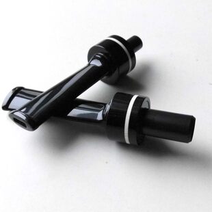 diy石楠木烟斗红木配件3MM9mm滤芯烟斗烟嘴咬嘴细环圆帽榫头多选