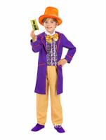 Halloween costumes are selling like hot cross-border: Charlie and the Chocolate Factory performance costumes, children's cosplay performance costumes, and Wonka thumbnail 3