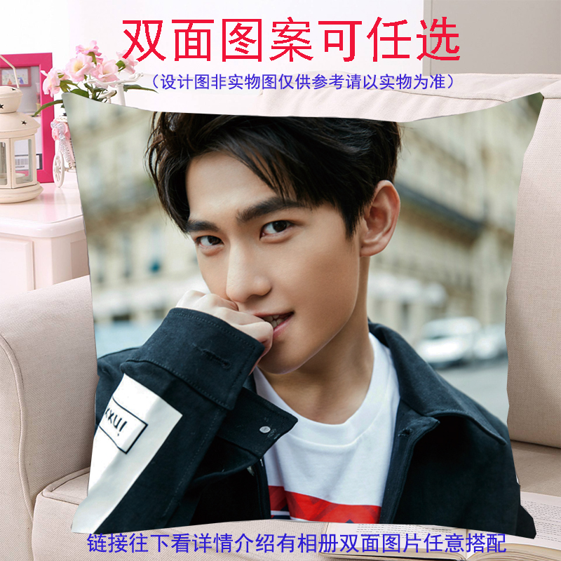 杨洋沙发午睡靠垫节日礼物抱枕