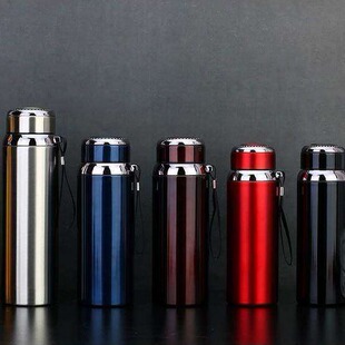 保温杯男款商务316不锈钢大容量户外可携式健身泡茶水杯车载1000m