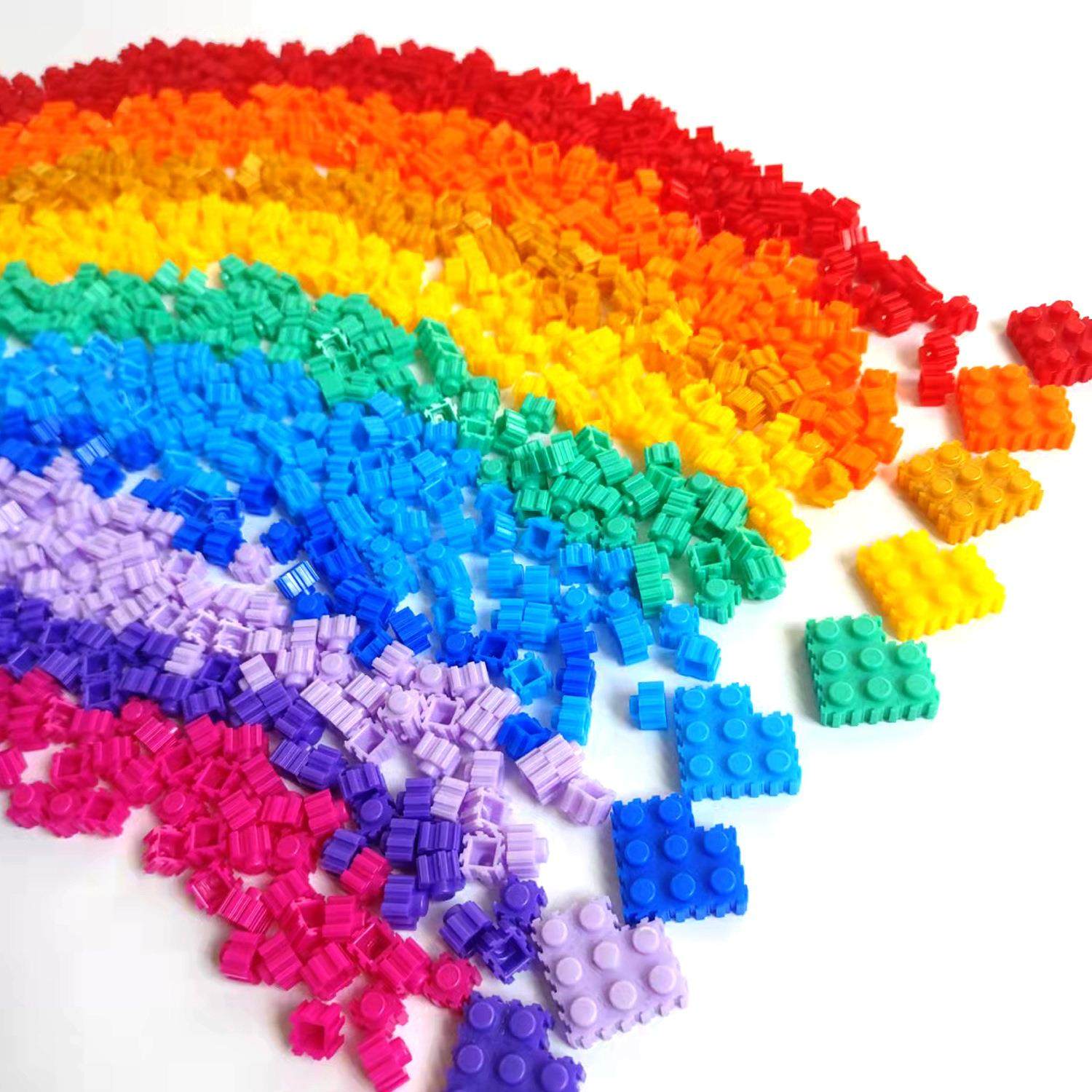 散装小颗粒积木男女儿童益智色彩认知拼装创意拼图卡通像素画玩具,模玩/动漫/周边/娃圈三坑/桌游,潮玩盲盒,淘宝优惠券,粉丝福利购,淘宝优惠卷